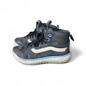 Vans Kids High-Top Water Proof Sneakers - Black and Blue